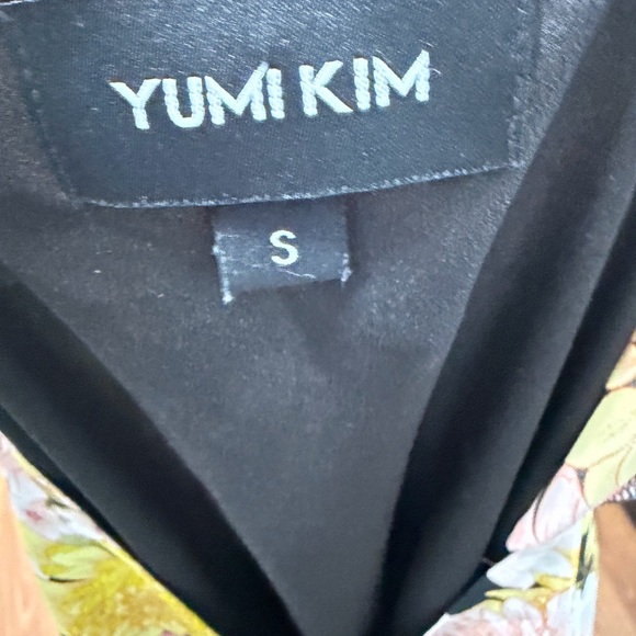 NWOT Yumi Kim Naomi Sunny Valley Black Bohemian Romper Small . - Picture 7 of 9